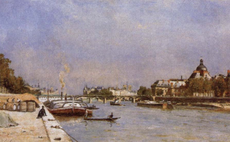 Stanislas lepine Paris,Pont des Arts